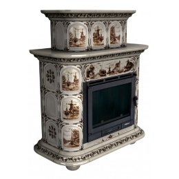 Каминная облицовка КимрПечь Прованс пристенная двухъярусная Голландия